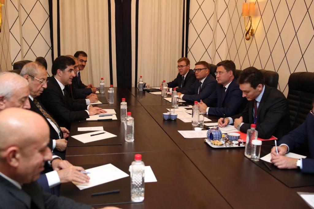 заседание представителей России и Курдистана