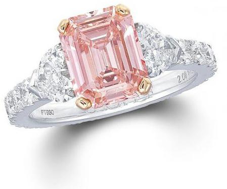 самое дорогое кольцо с бриллиантом в мире