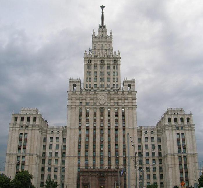 7 сталинских высоток в москве