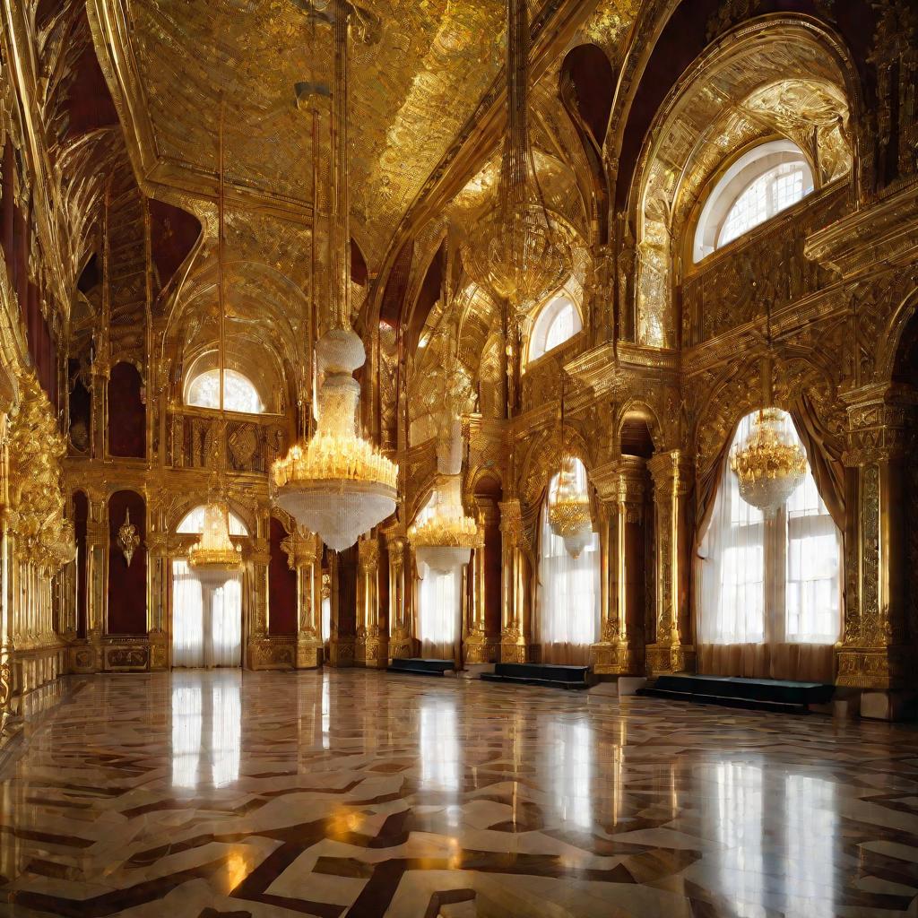 Интерьер дворца в Кремле
