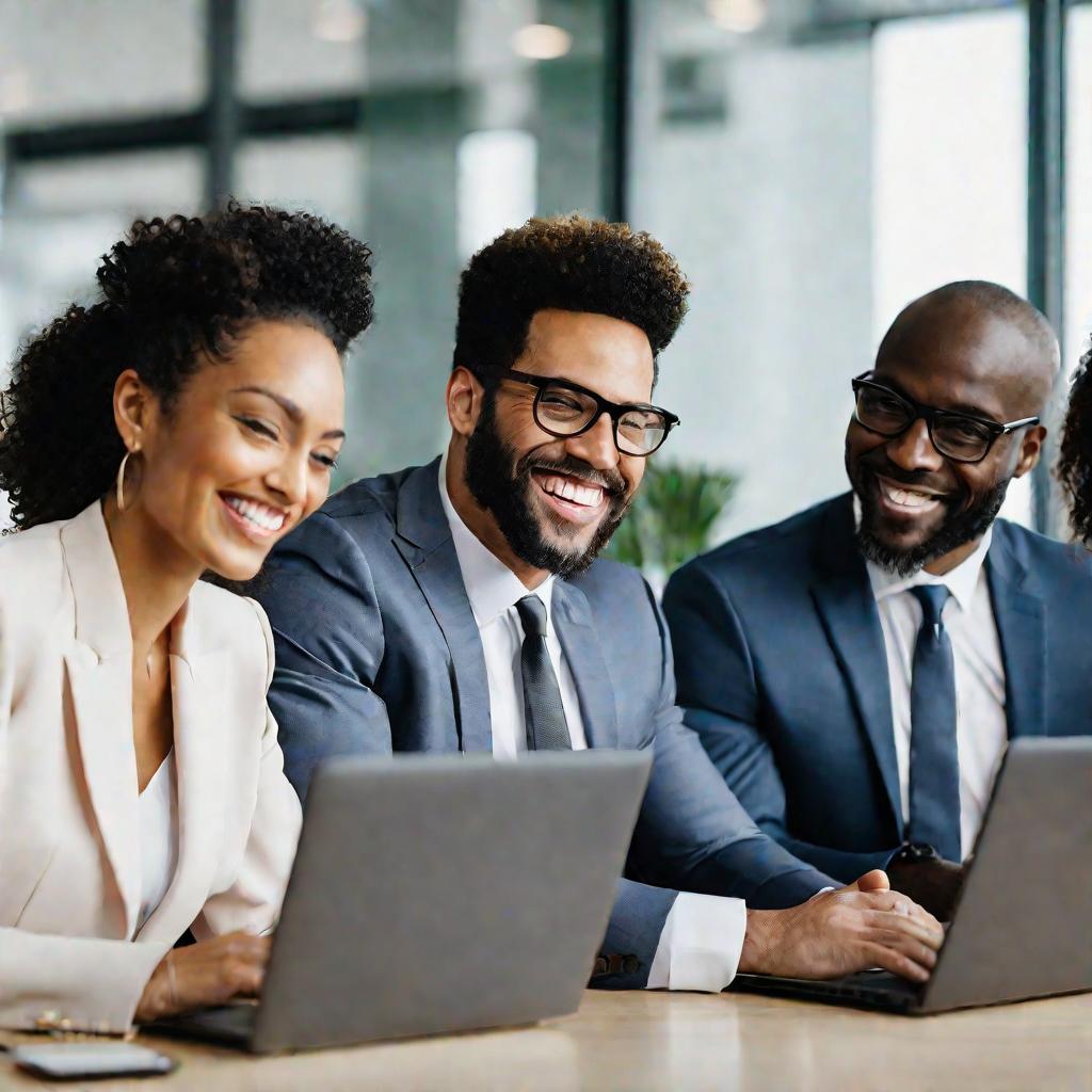 Портрет сотрудников компании