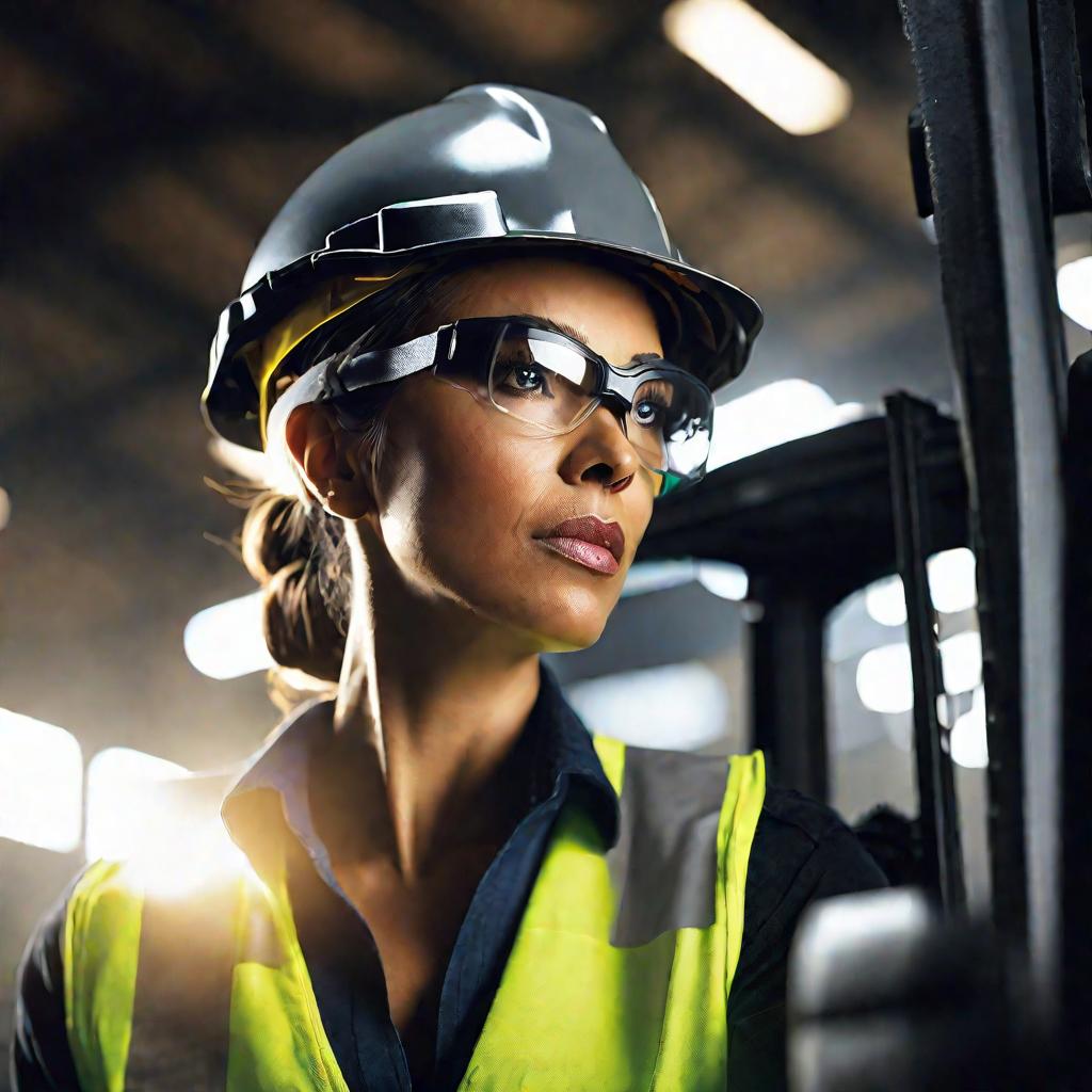 Портрет оператора погрузчика