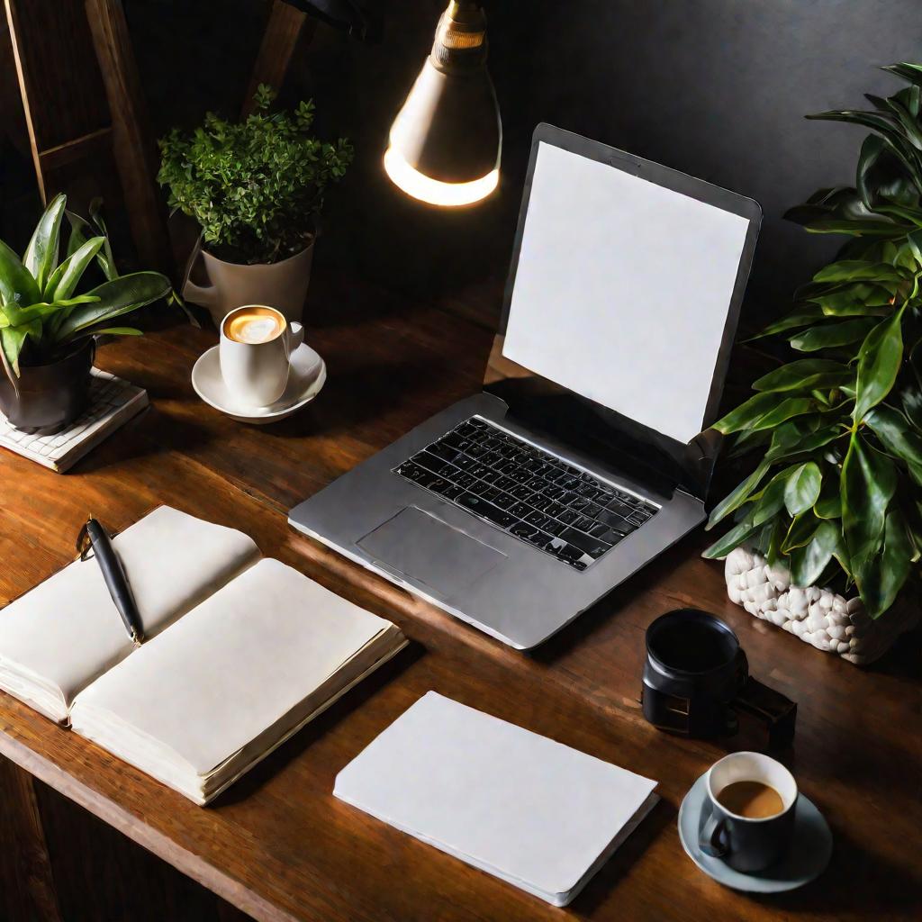 Рабочий стол в офисе