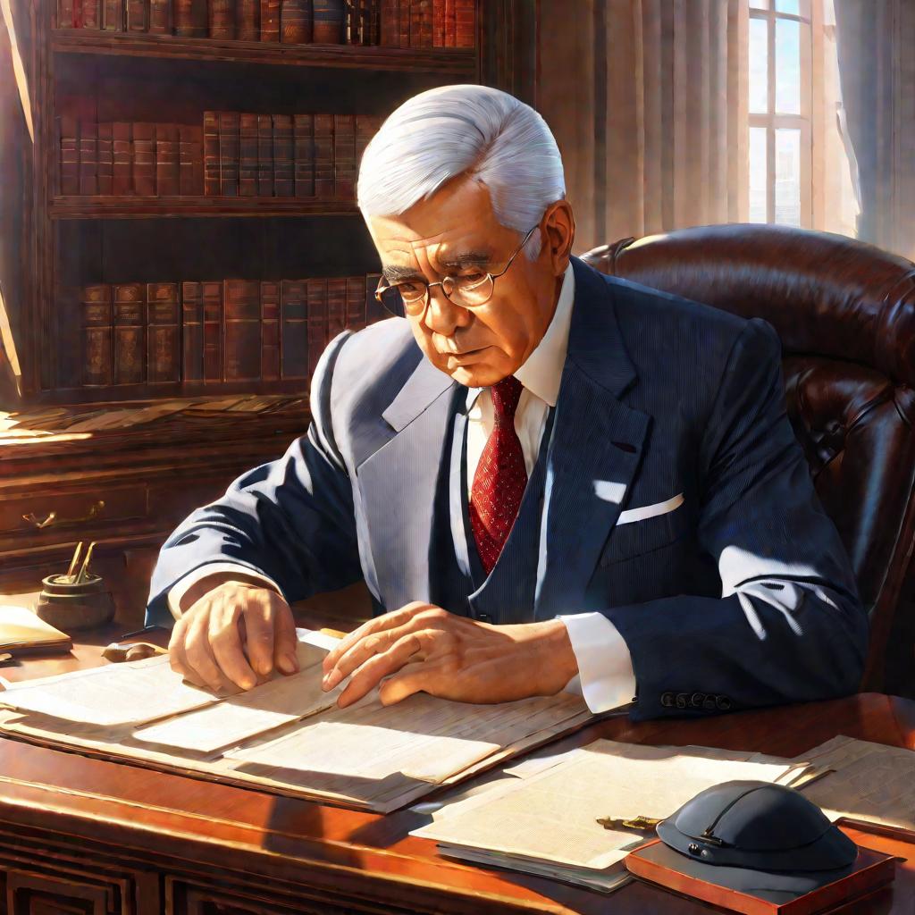 Портрет генпрокурора в кабинете