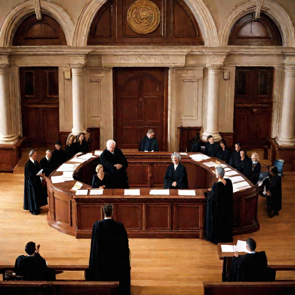 Судебное заседание по наследственному спору