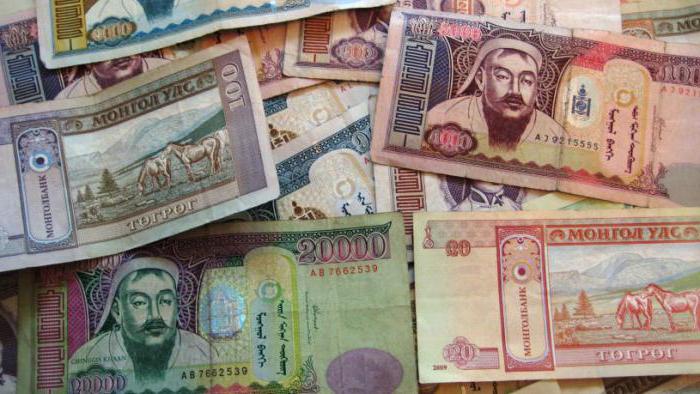 официальная валюта монголии