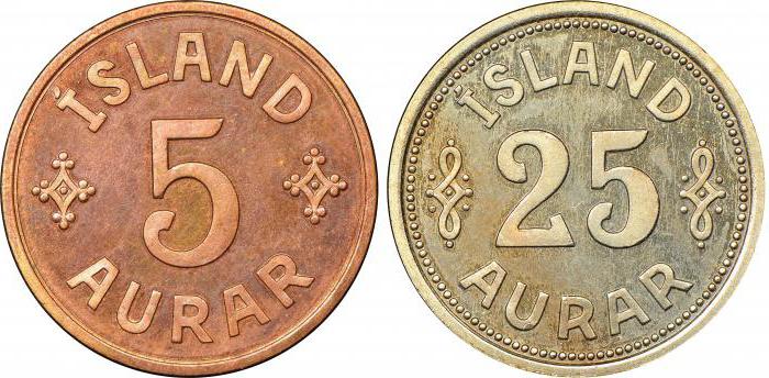 мелкая монета Исландии