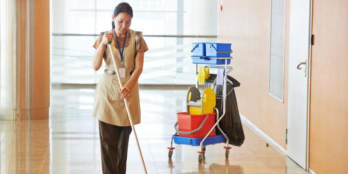 должностные обязанности уборщицы служебных помещений