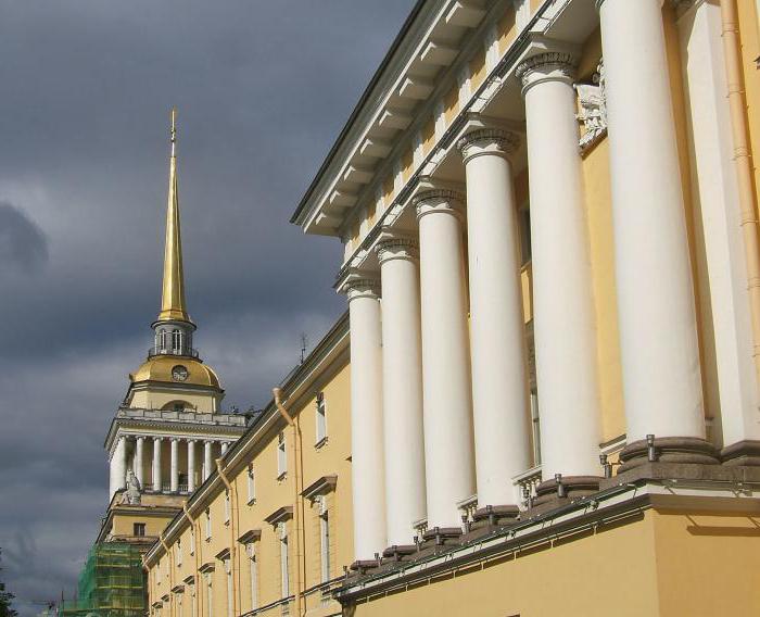 Адмиралтейство в Санкт-Петербурге фото 