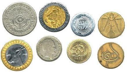 монеты алжира