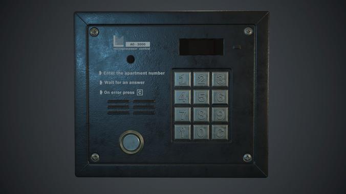 панель с кнопками