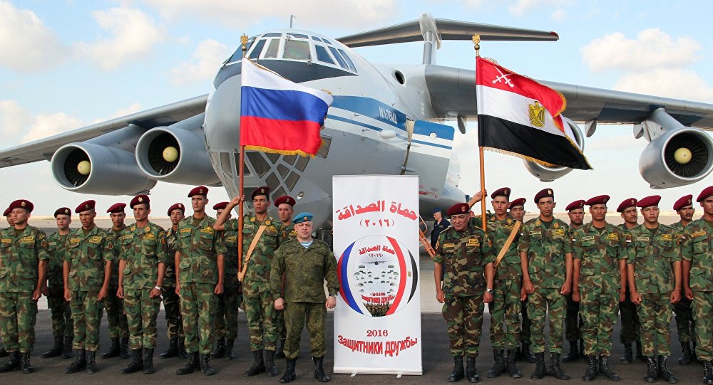 российские и египетские военные