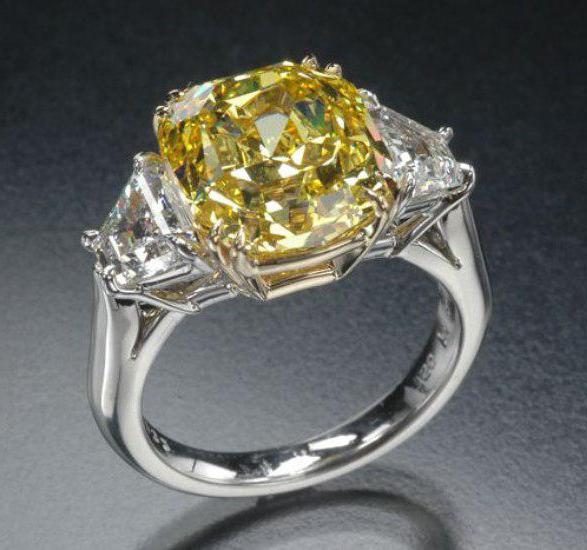 самое дорогое бриллиантовое кольцо