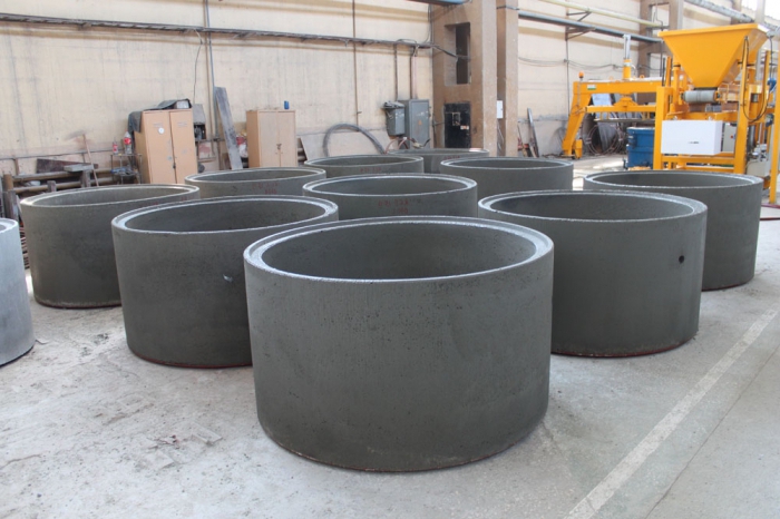 формы для производства бетонных колец 