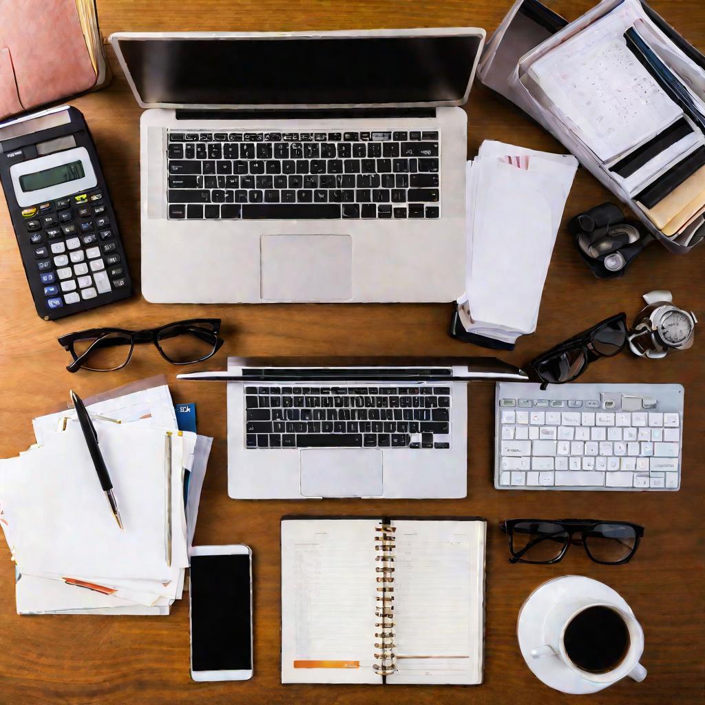 Рабочий стол бухгалтера