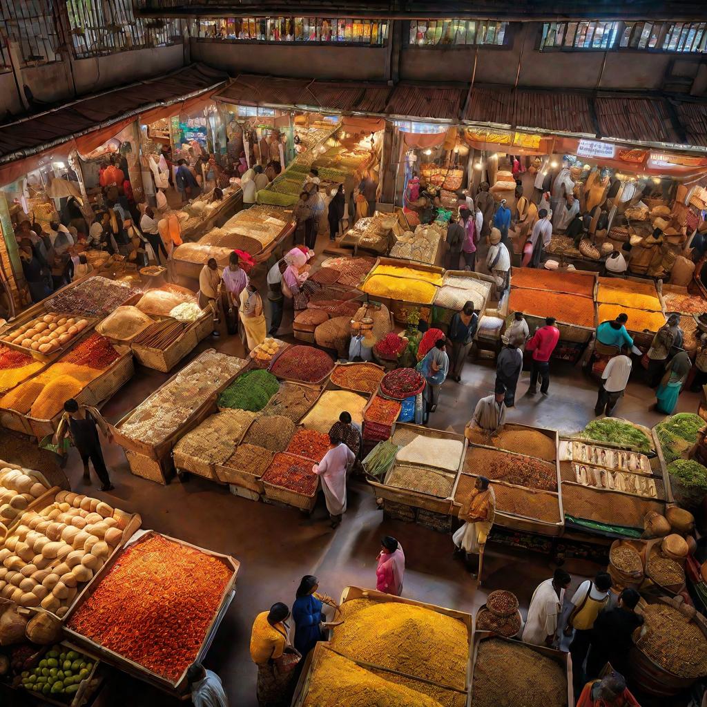 Внутреннее пространство рынка