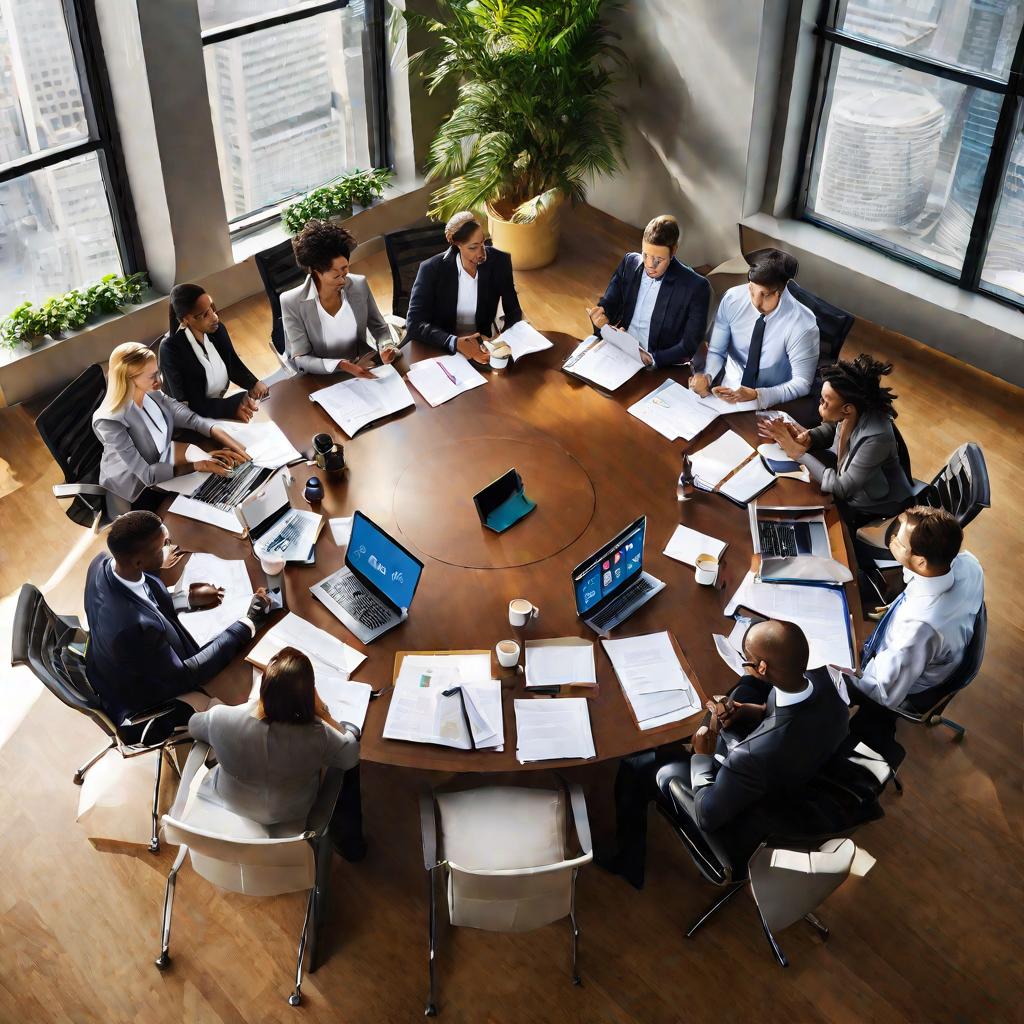 Совещание в офисе