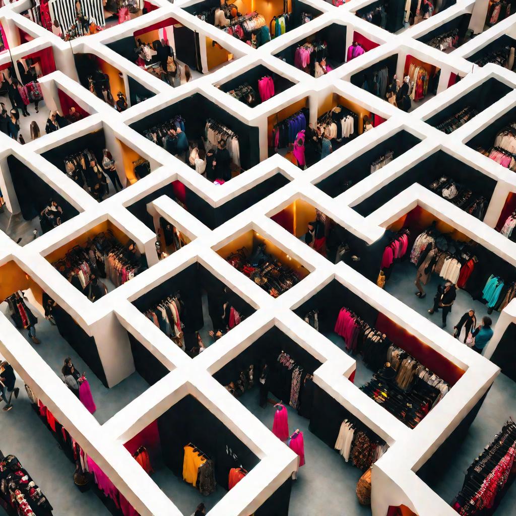 Магазин ХЦ во время распродажи