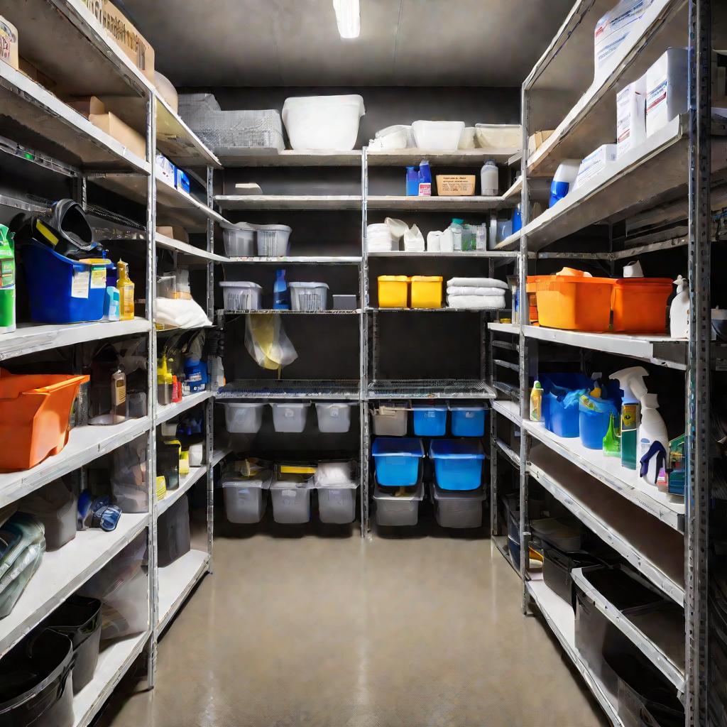 Кладовая с инвентарем