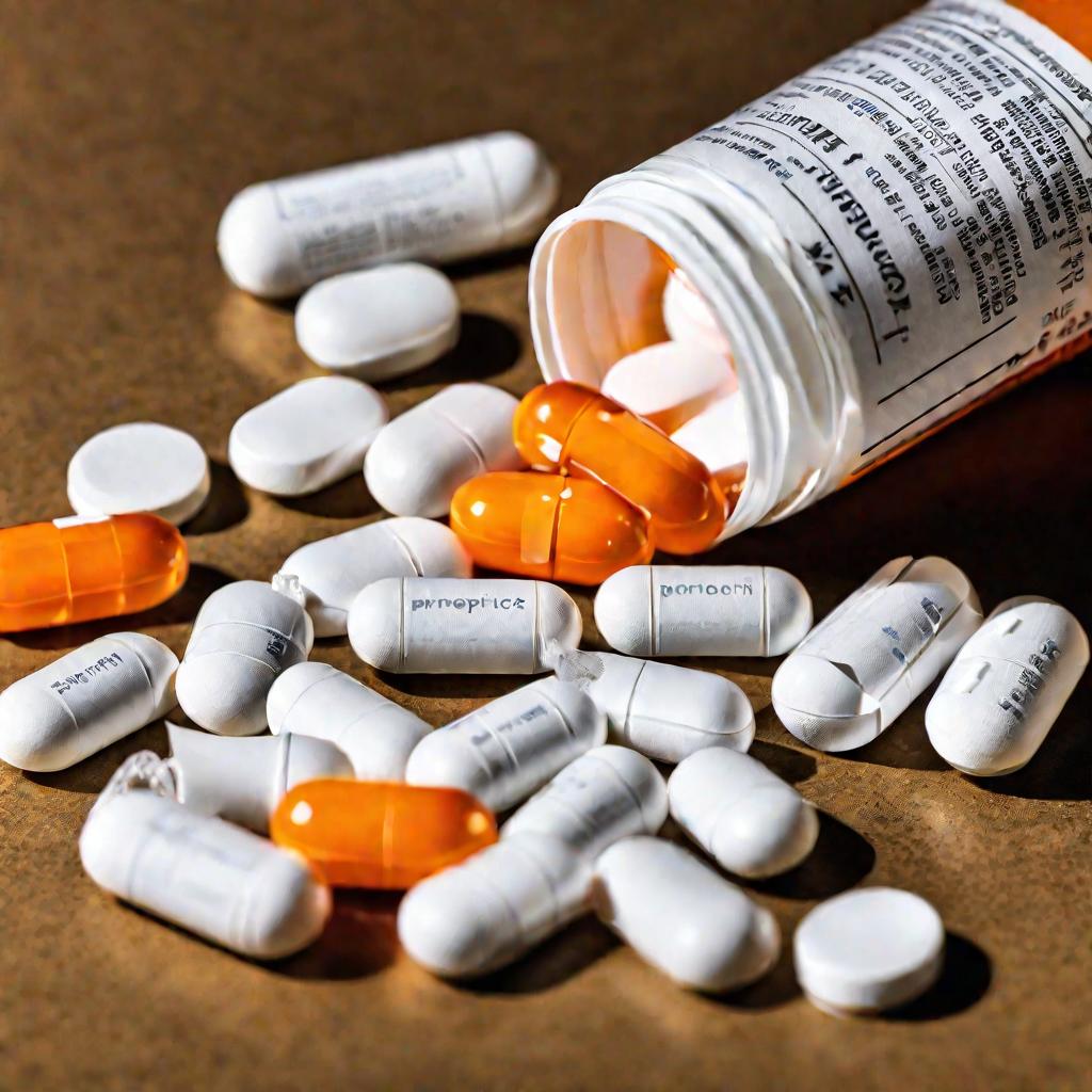 Близкий крупный план просроченных таблеток