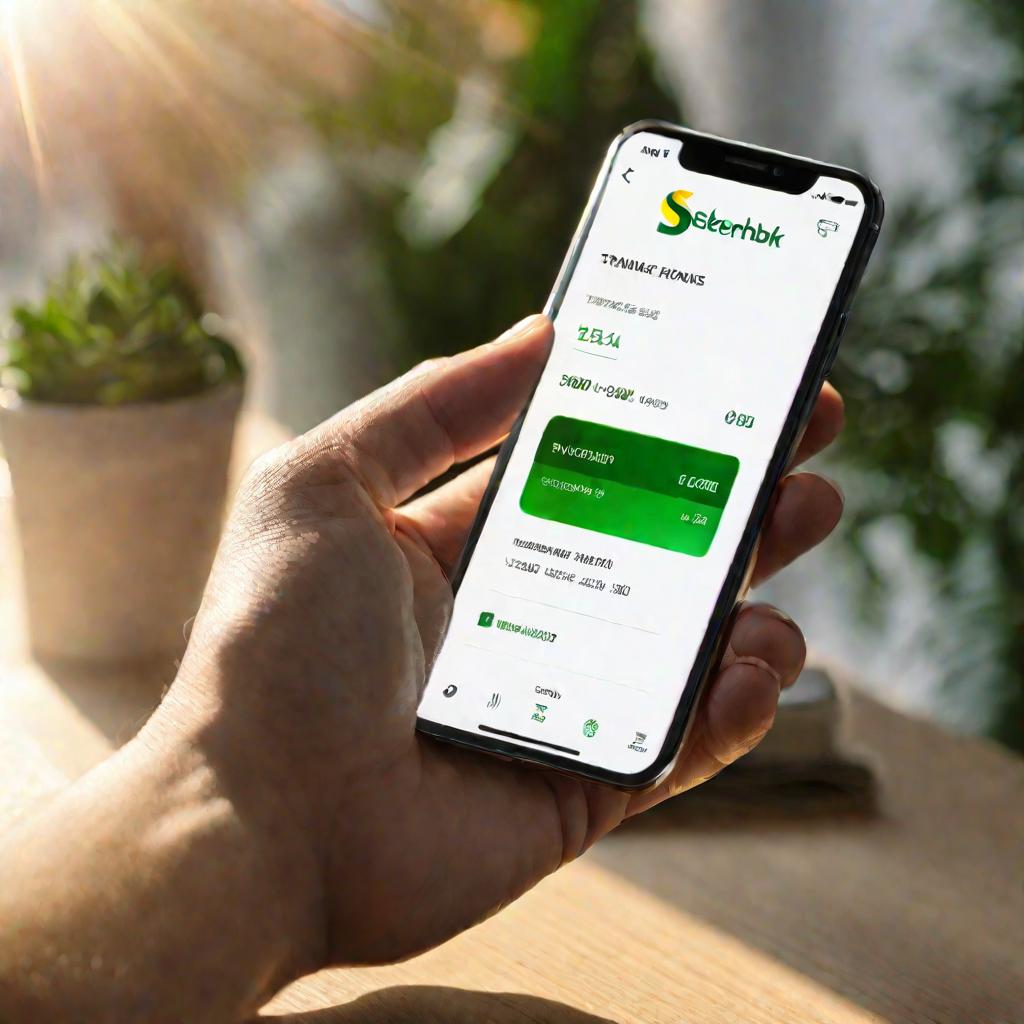 Перевод денег через мобильное приложение Сбербанка