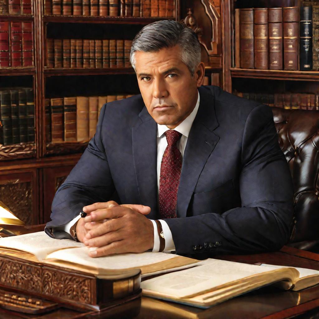 Портрет мужчины в костюме