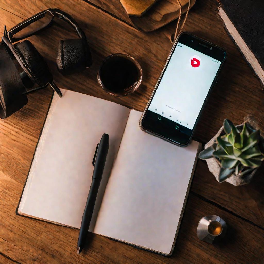 Вид сверху на телефон с приложением для обмена сообщениями, символизирующий важность сохранения конфиденциальности личной переписки