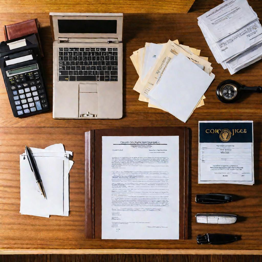 Документы на рабочем столе