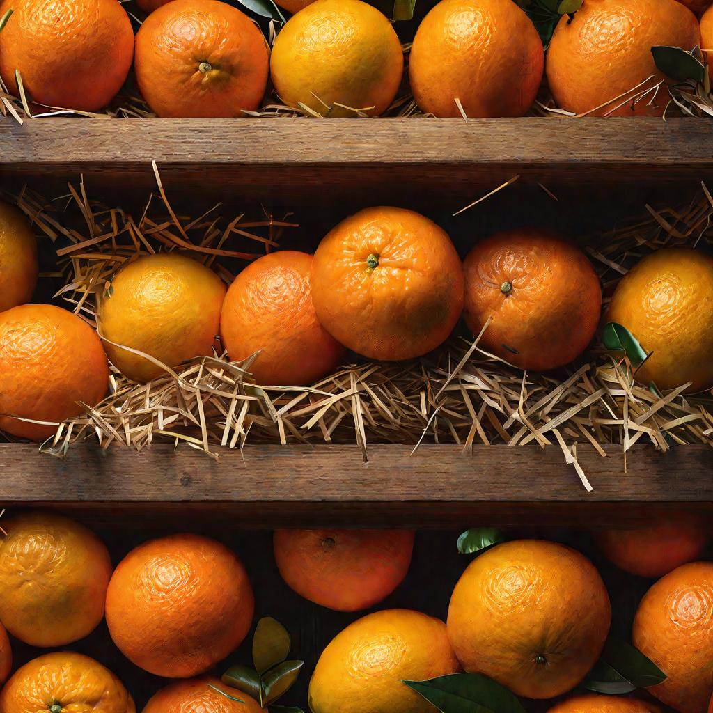 Ящик с апельсинами