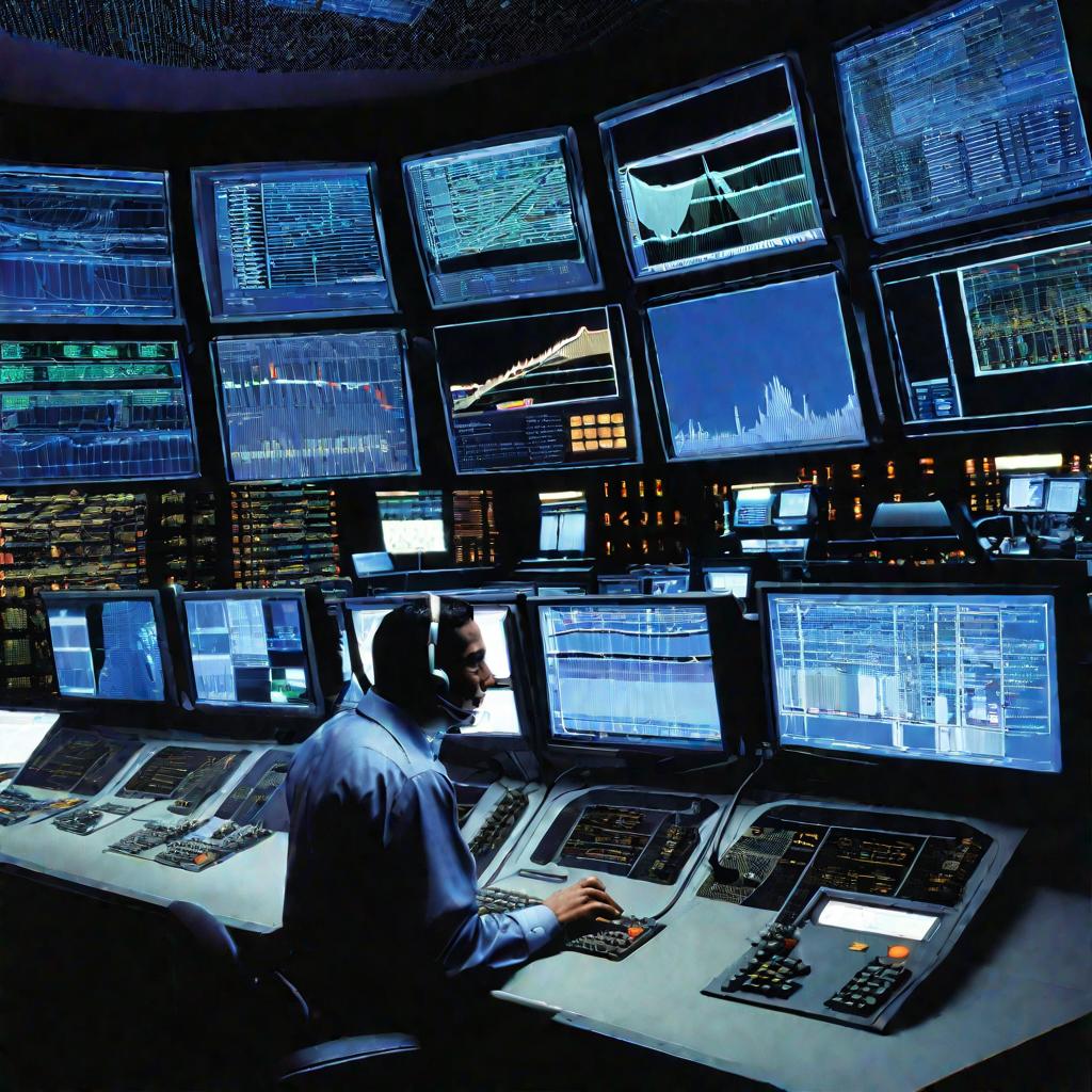Диспетчерская промышленного объекта