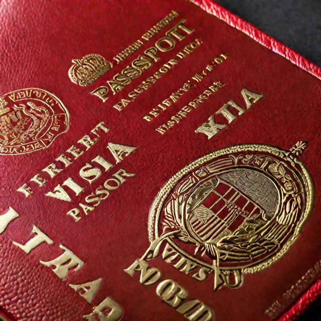 Поддельная виза в паспорте