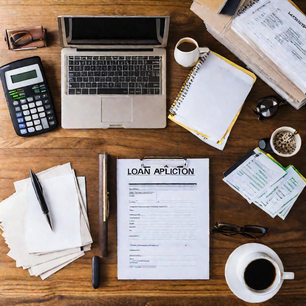 Рабочий стол с документами