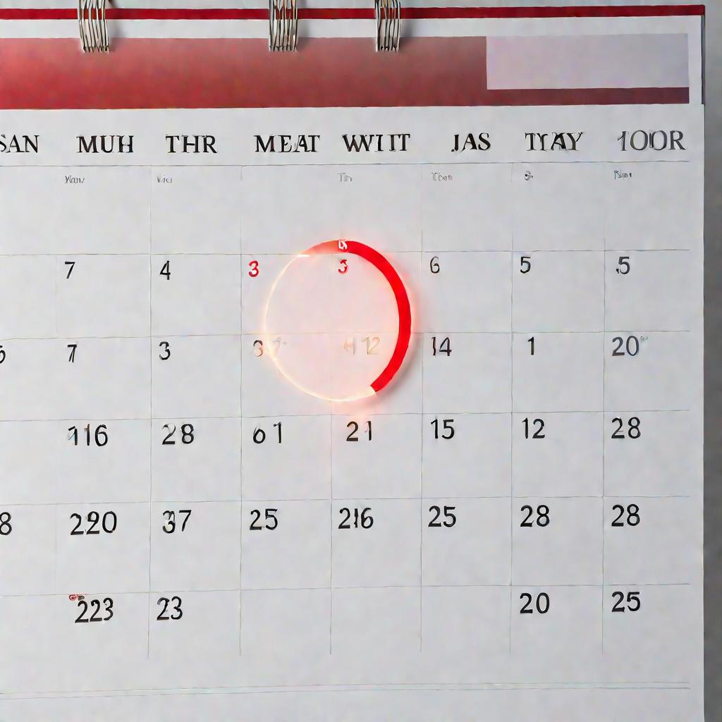 Календарь сроков в офисе