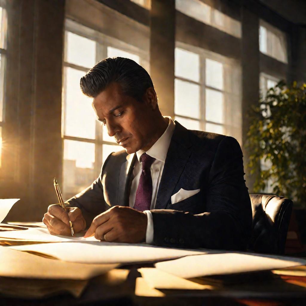 Офисное помещение во время совещания комиссии