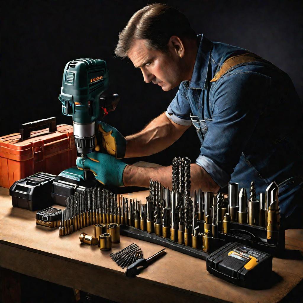 Проверка комплектности электроинструмента