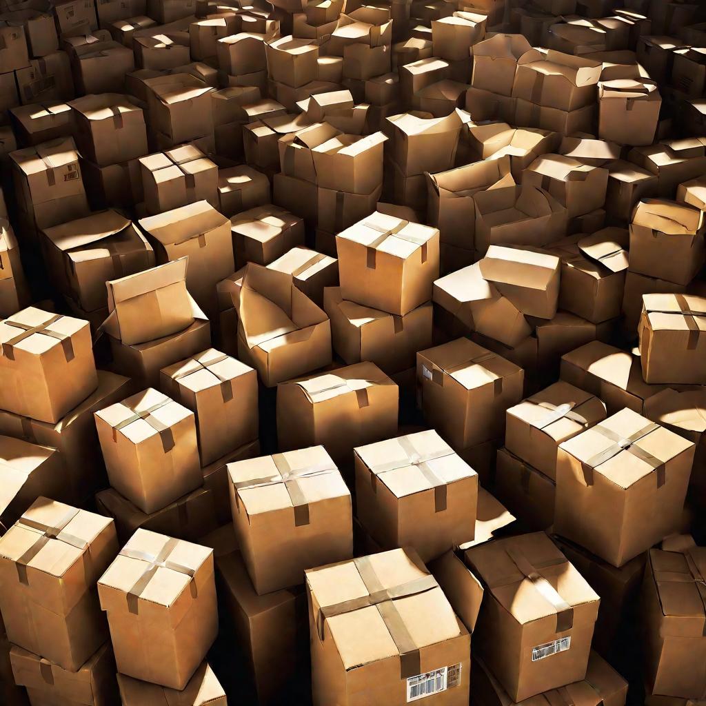 Пустые коробки с неполным комплектом