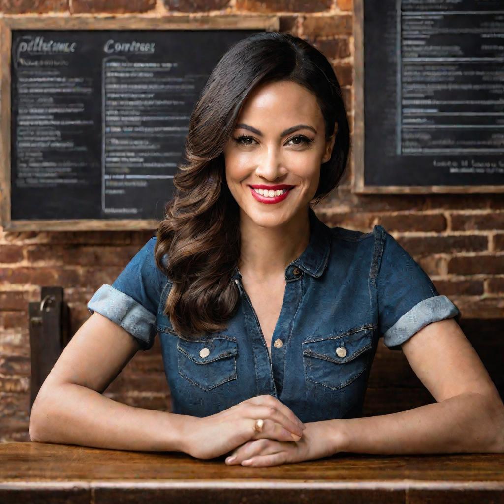 Портрет женщины, дающей совет не смешивать личные и бизнес счета.