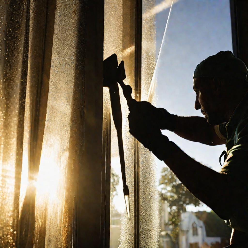 Мытье окон