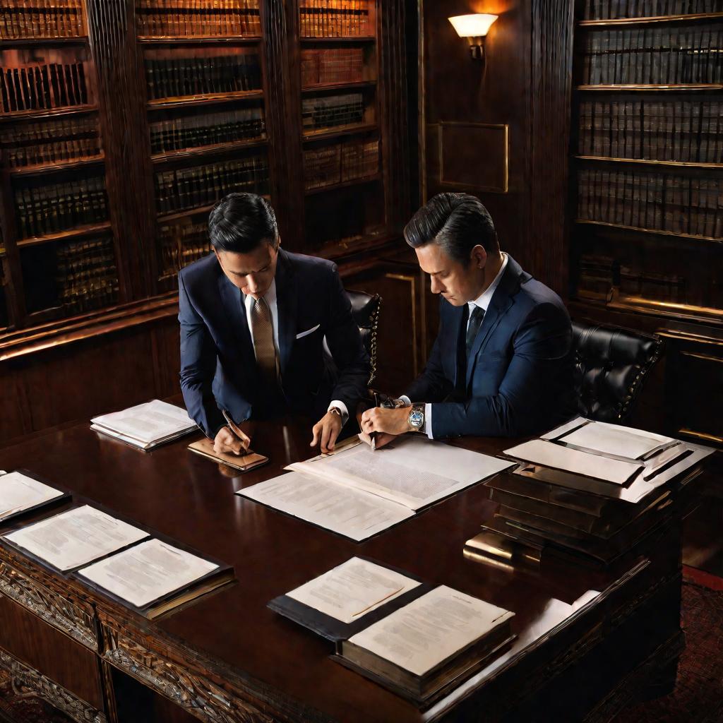 Подписание коммерческого договора