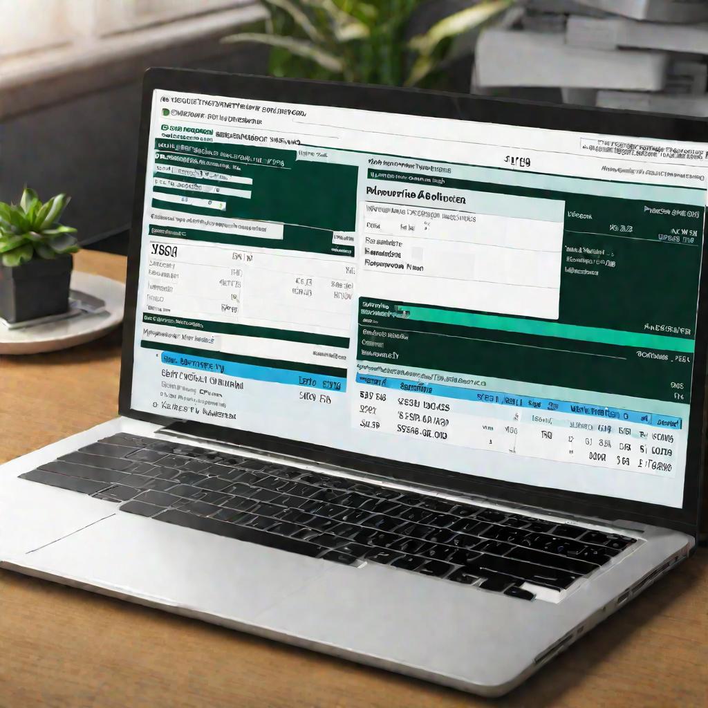 Окно программы с инвойсом на возврат товара