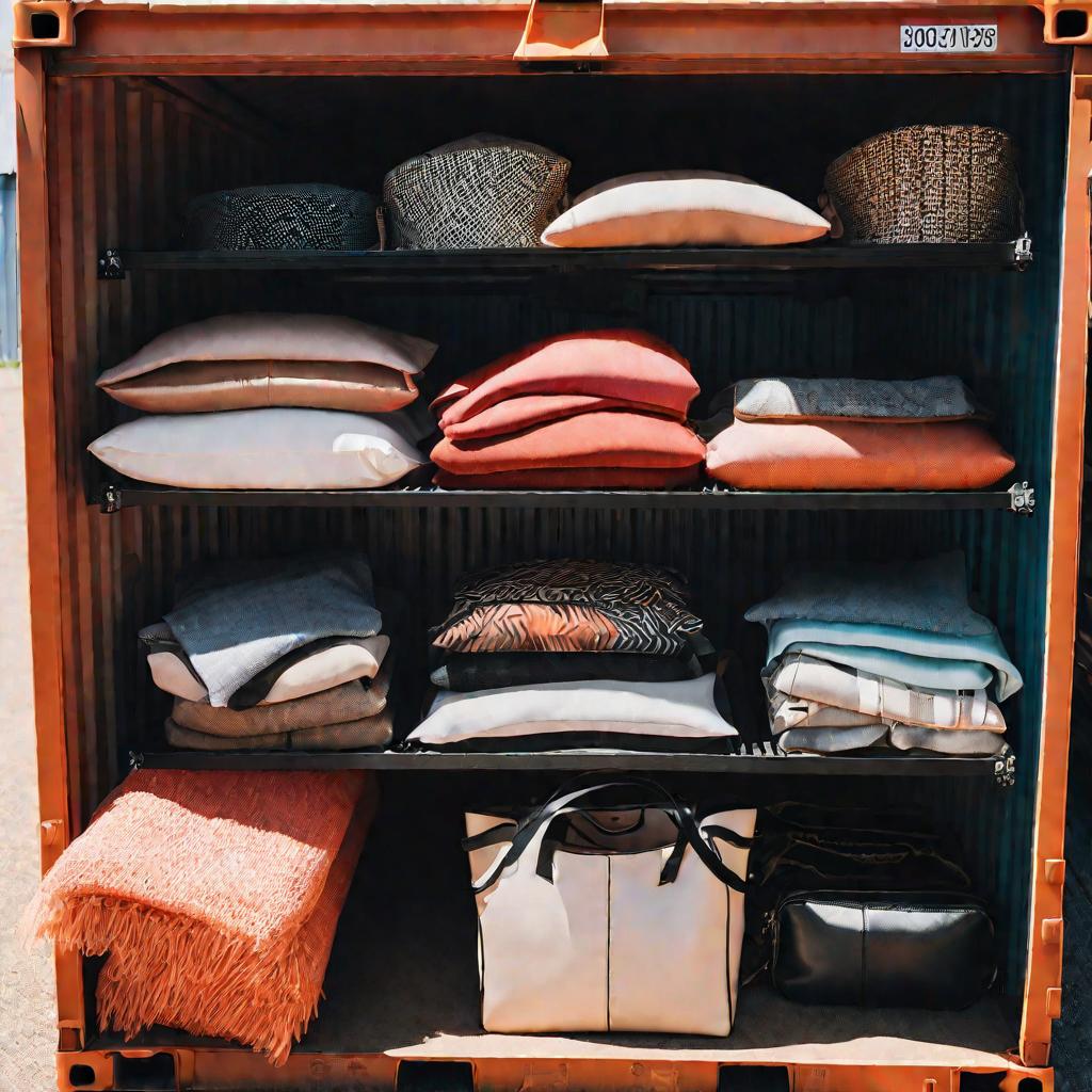 Контейнер с одеждой