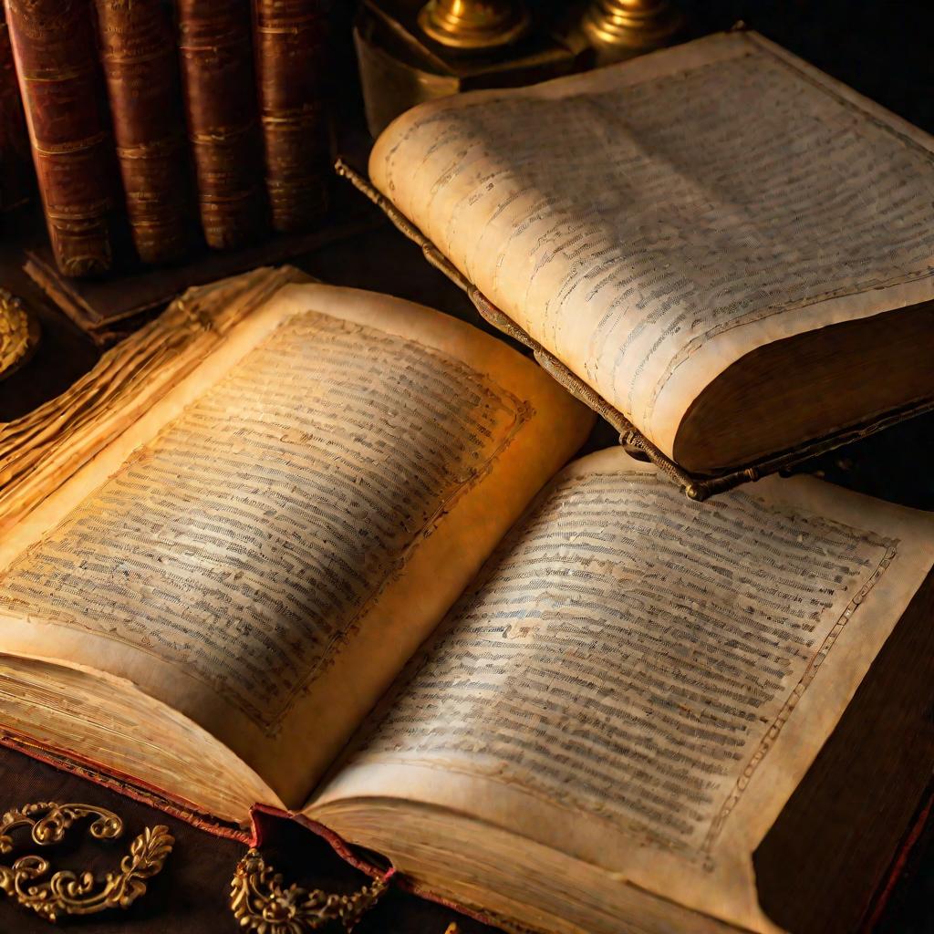 Старинная бухгалтерская книга