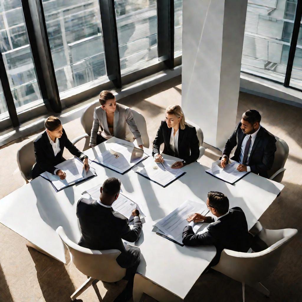 Совещание в конференц-зале