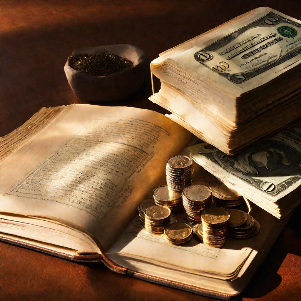Деньги и бухгалтерская книга