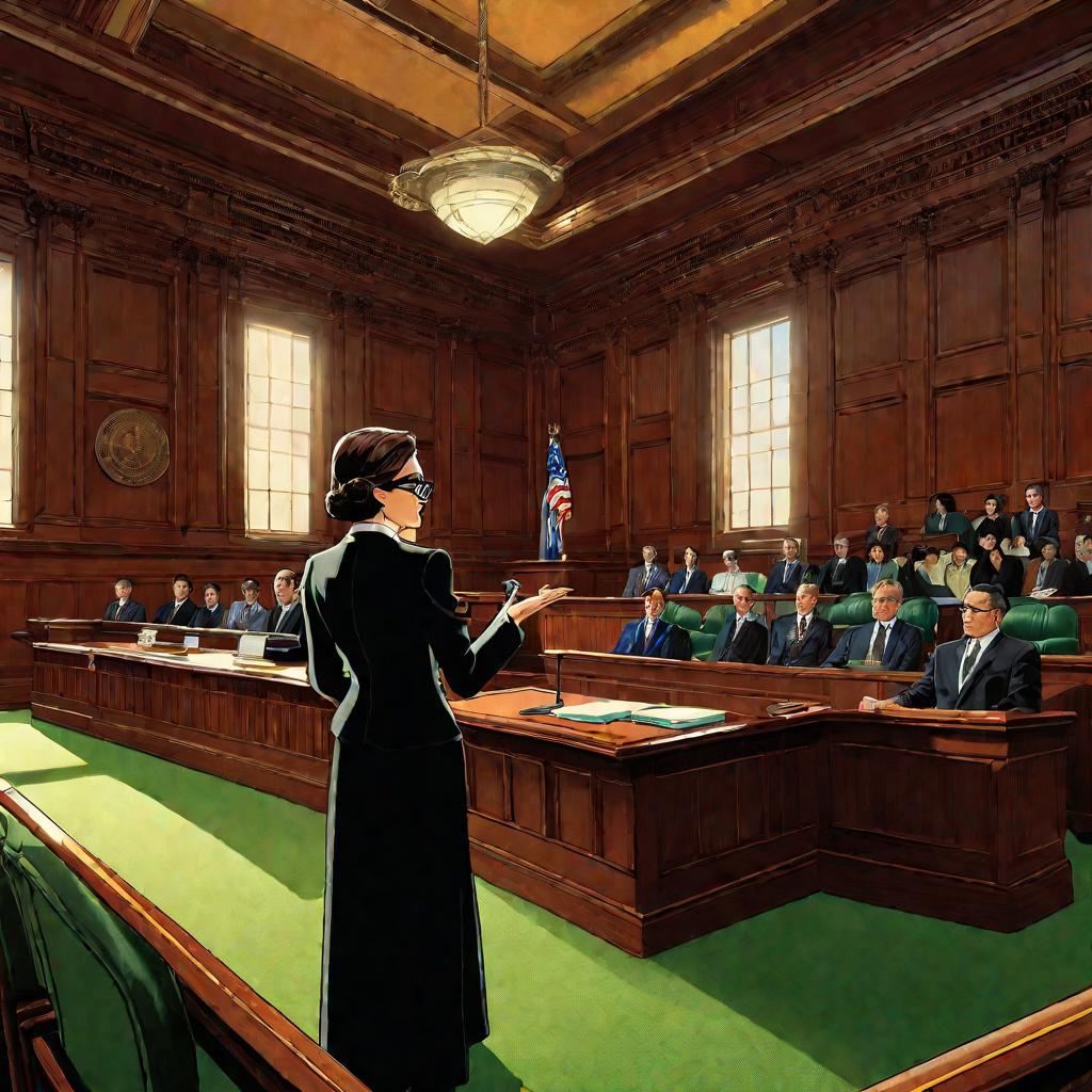 Адвокат в суде