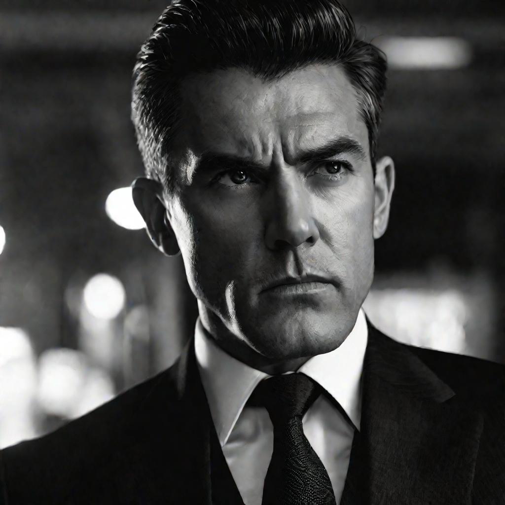 Портрет мужчины в костюме