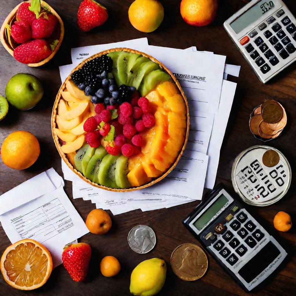 Наглядное изображение доходов и расходов в виде диаграммы