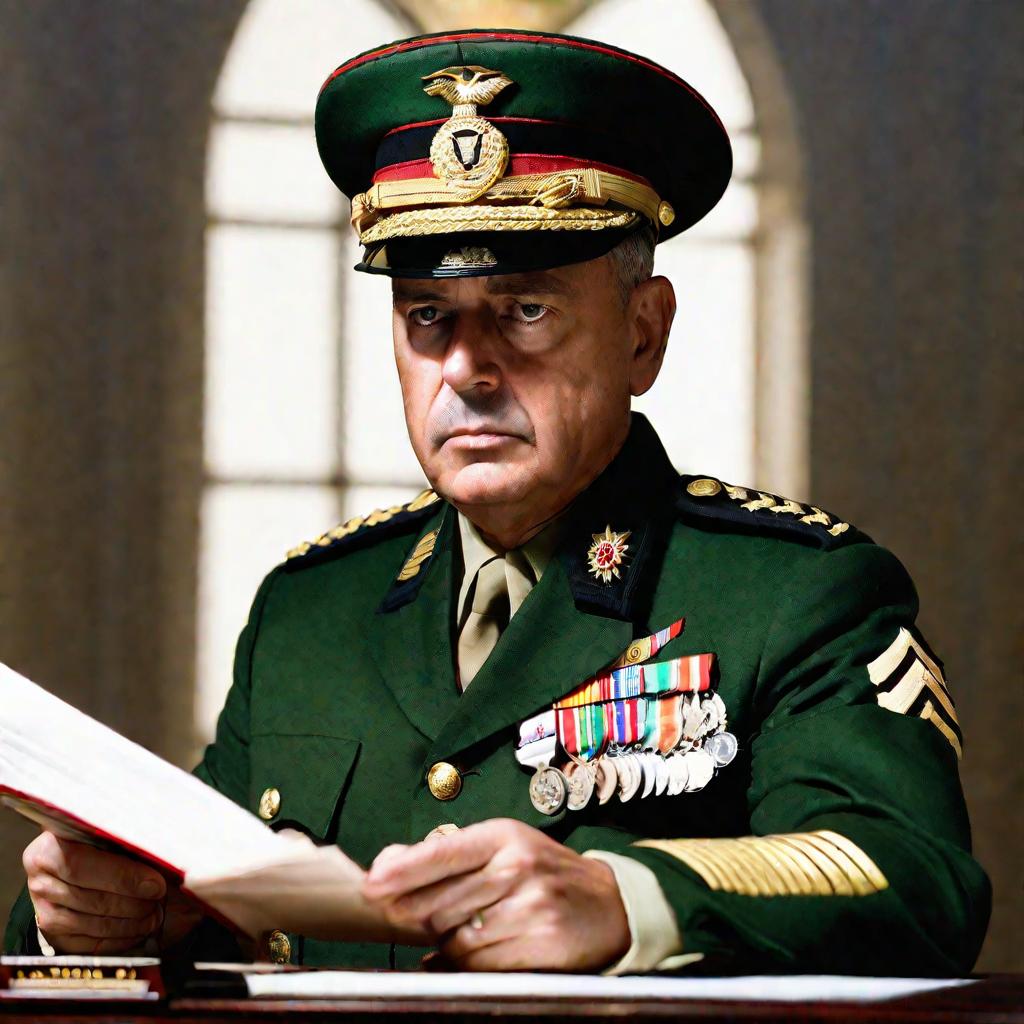 Портрет военного комиссара.