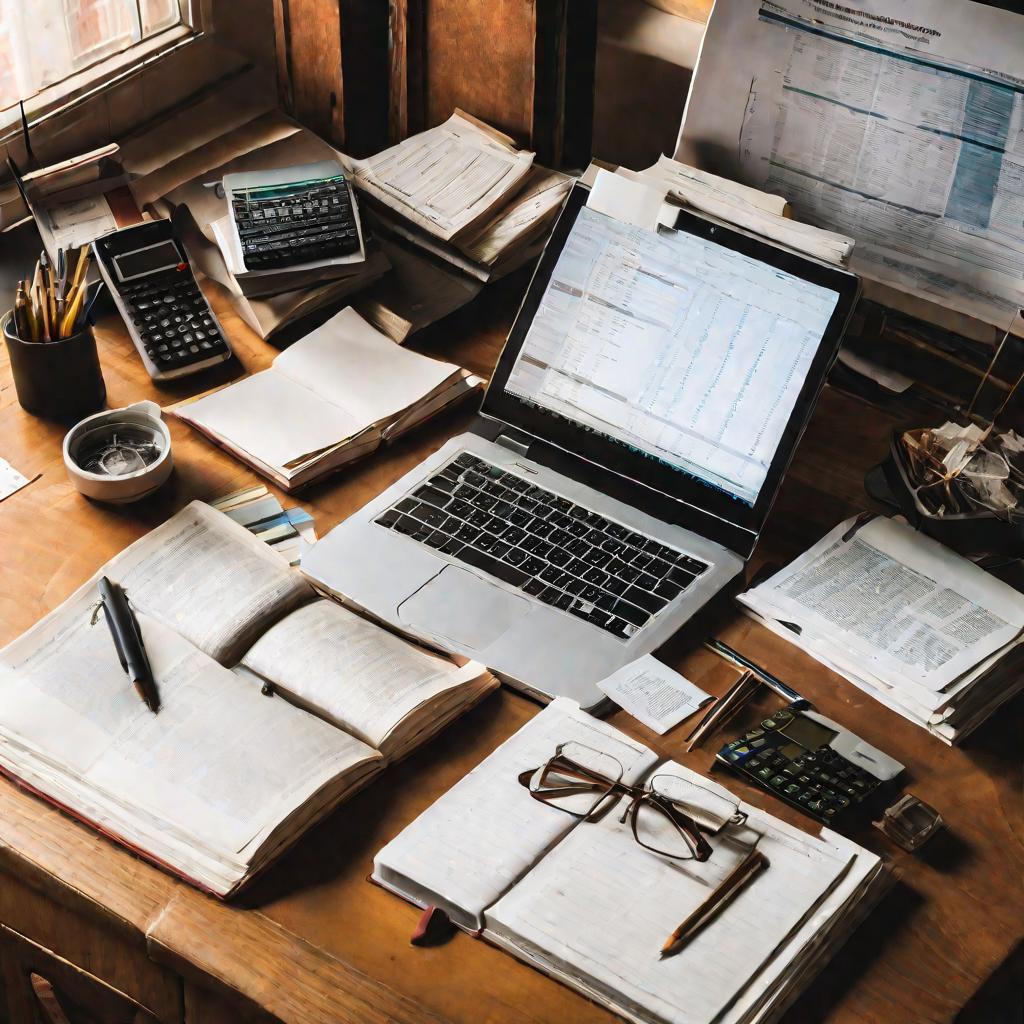 Рабочий стол ученого