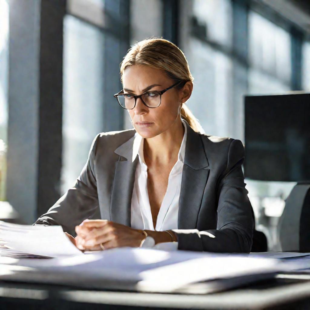 Портрет деловой женщины
